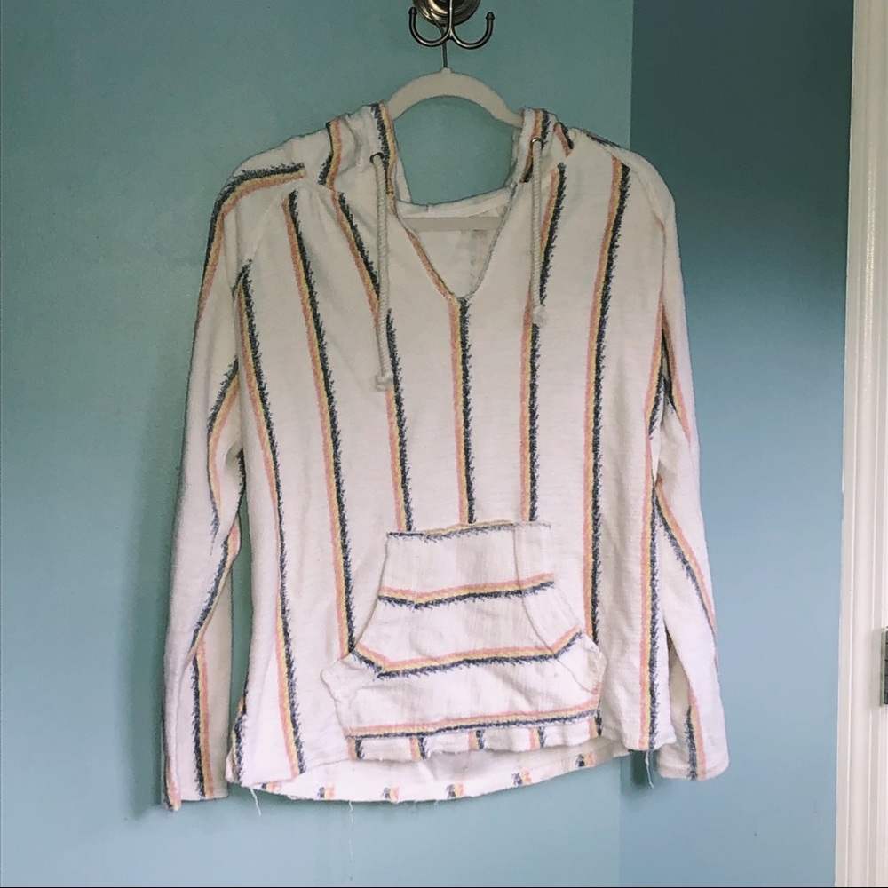 Ocean Drive Beach Baja Hoodie